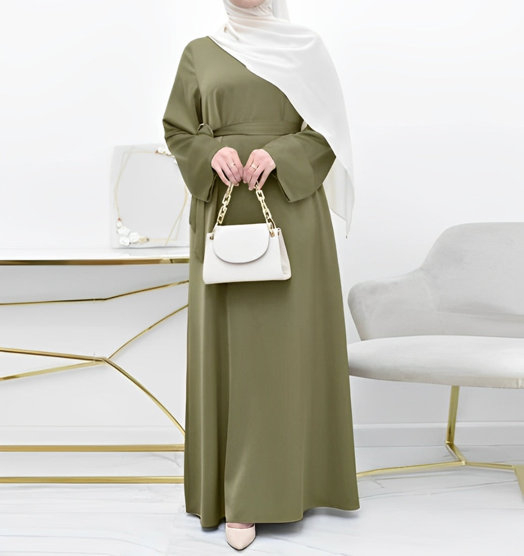 Abaya Avec Ceinture