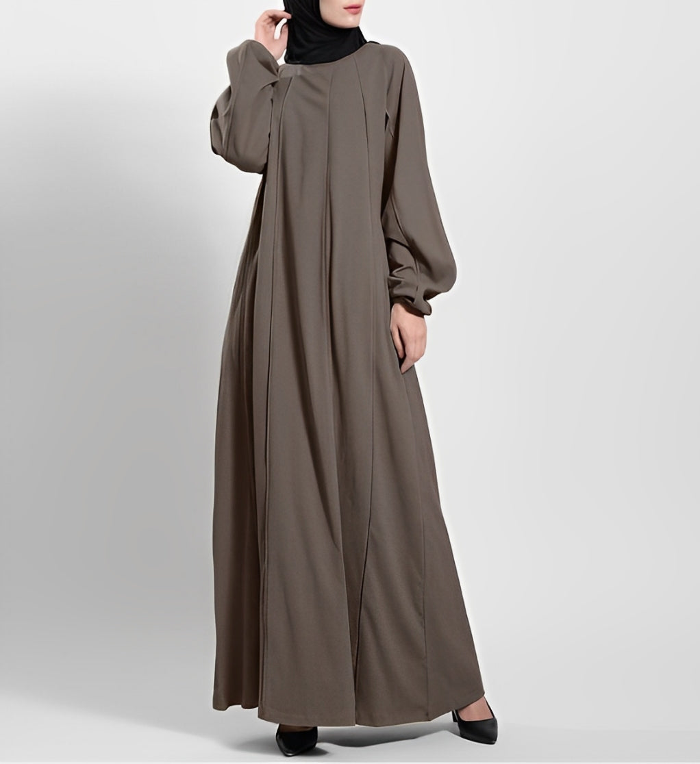 Abaya Classique Plissée