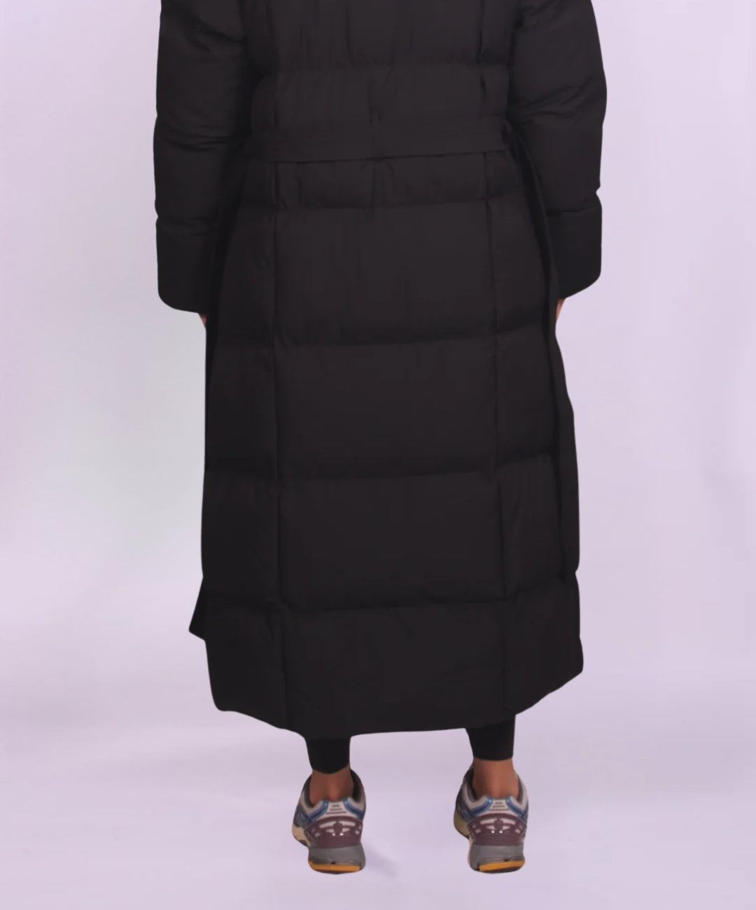 Doudoune longue à capuche