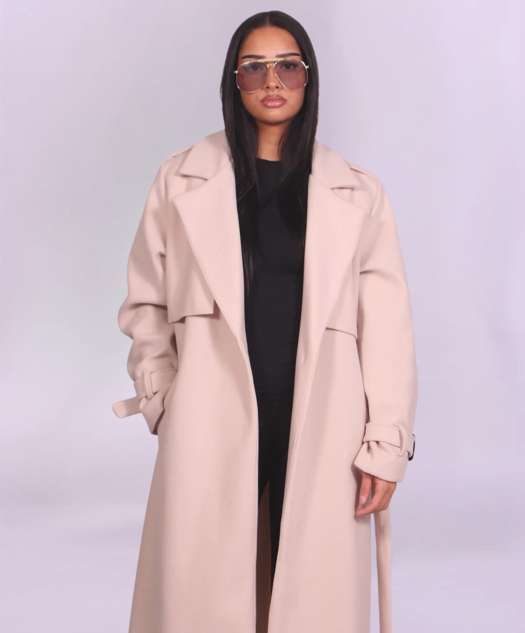 Winter trench coat