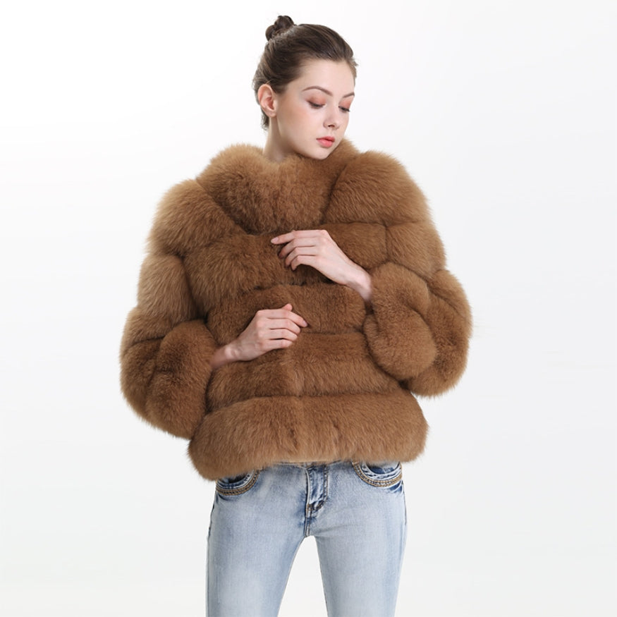 Fourrure Naytana Marron Clair