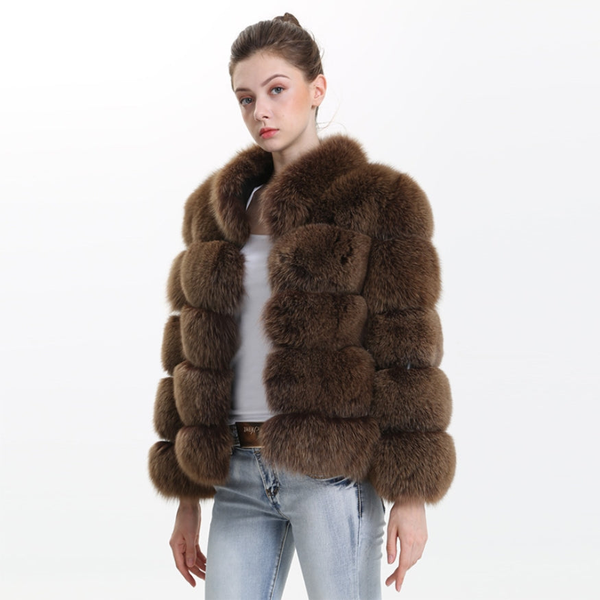 Fourrure Naytana Marron