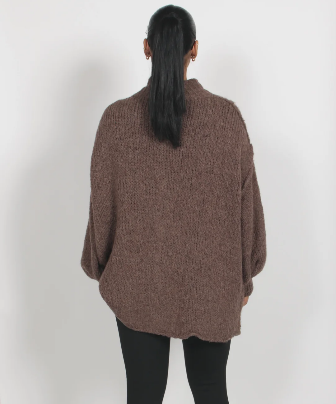 Cardigan oversize en maille